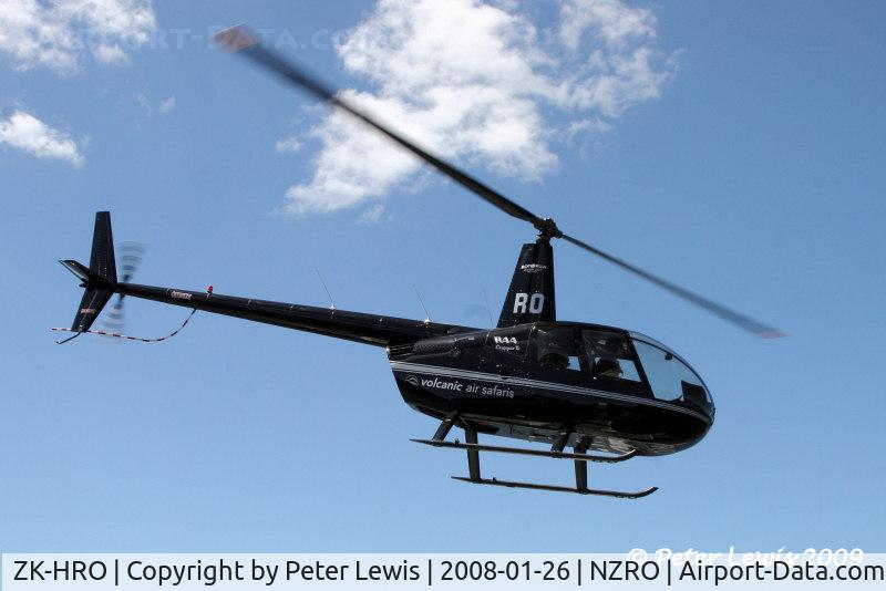 ZK-HRO, 2006 Robinson R44 II C/N 10986, Volcanic Air Safaris Ltd., Rotorua