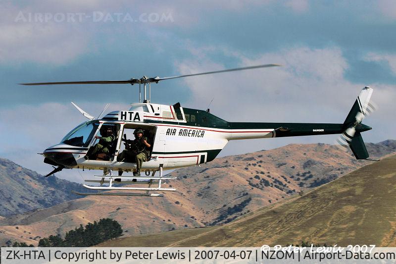 ZK-HTA, Bell 206B JetRanger C/N 3404, Marlborough Helicopters Ltd., Blenheim