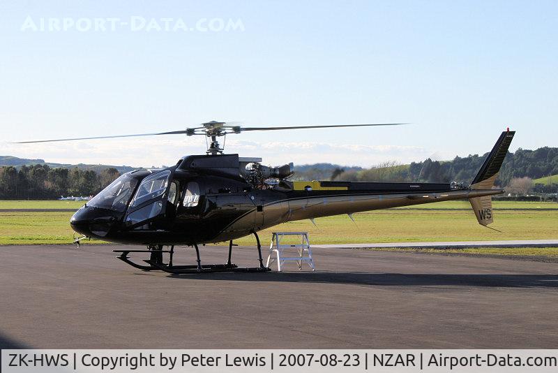 ZK-HWS, Aerospatiale AS-350BA Ecureuil C/N 2643, Nelson Helicopters Ltd., Nelson