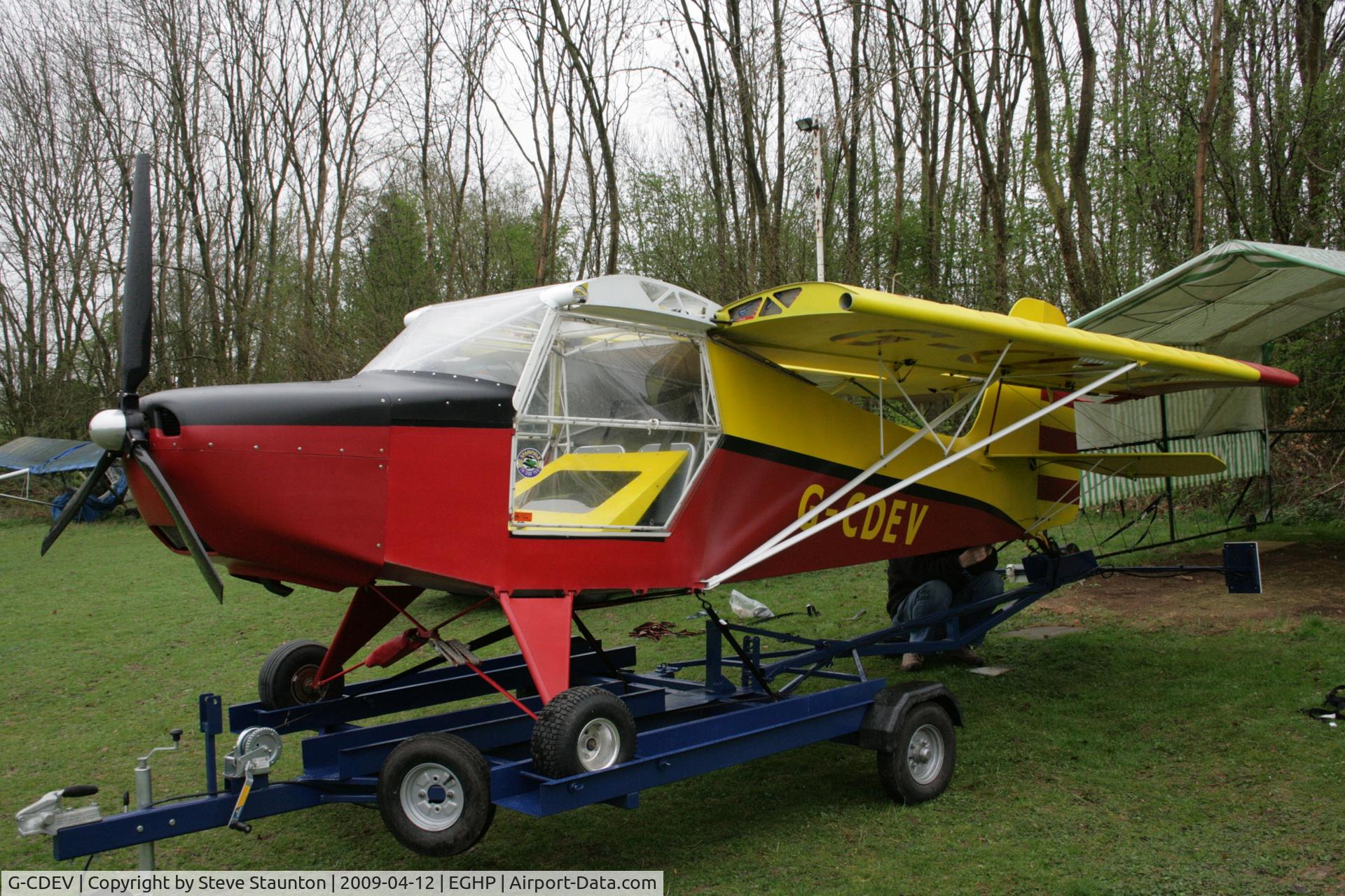 G-CDEV, 2004 Reality Escapade 912(1) C/N BMAA/HB/360, Taken at Popham Airfield, England on a gloomy April Sunday (12/04/09)
