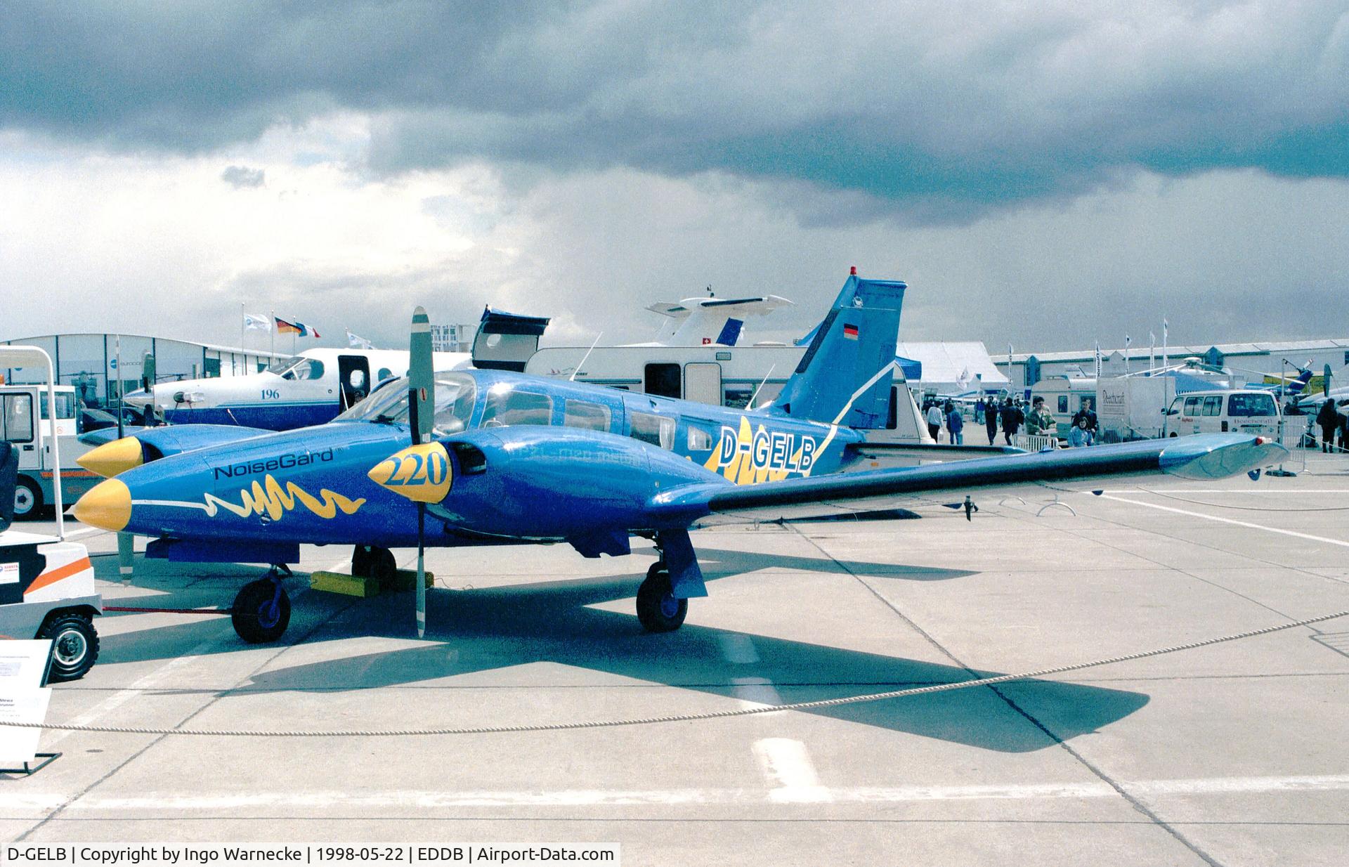 D-GELB, PZL-Mielec M20 C/N 1 AH 003-07, PZL Mielec M20 (polish version of the Piper PA-34-200T Seneca II) at the ILA 1998, Berlin