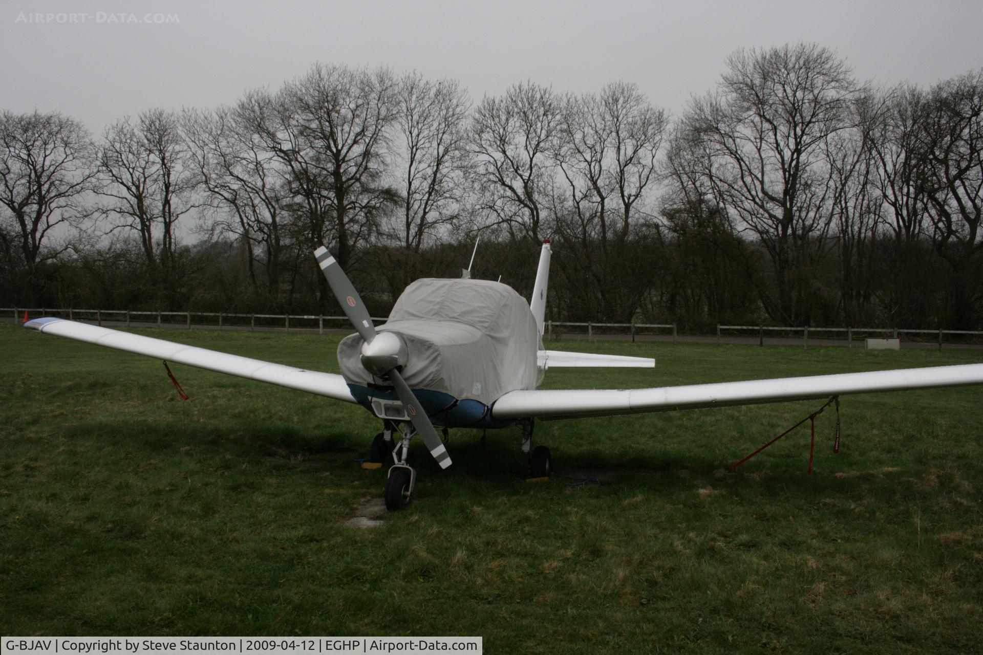 G-BJAV, 1963 Gardan GY-80-160 Horizon C/N 28, Taken at Popham Airfield, England on a gloomy April Sunday (12/04/09)
