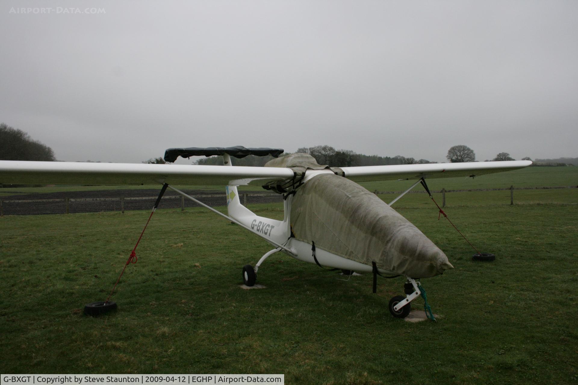 G-BXGT, 1997 Iniziative Industriali Italiane Sky Arrow 650TC C/N PFA 298-13085, Taken at Popham Airfield, England on a gloomy April Sunday (12/04/09)