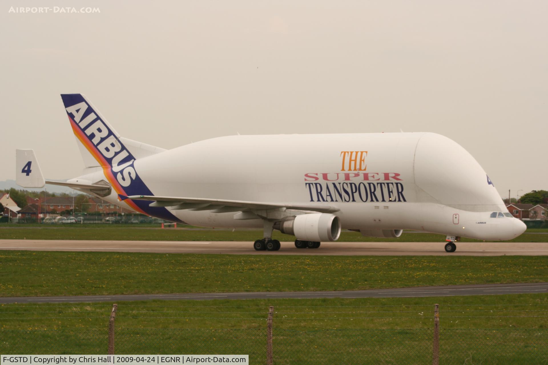 F-GSTD, 1998 Airbus A300B4-608ST Beluga C/N 776, Airbus Transport International