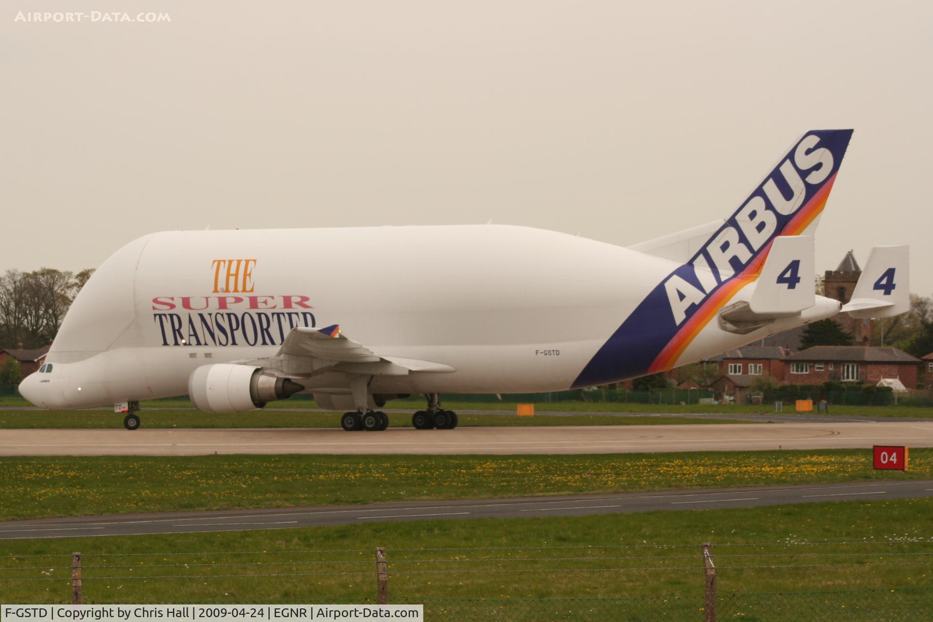 F-GSTD, 1998 Airbus A300B4-608ST Beluga C/N 776, Airbus Transport International