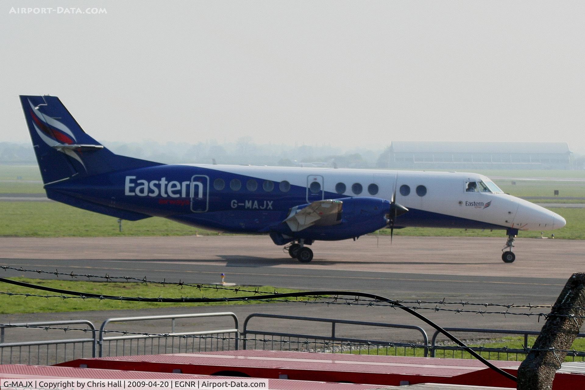 G-MAJX, 1997 British Aerospace Jetstream 41 C/N 41098, Eastern Airways