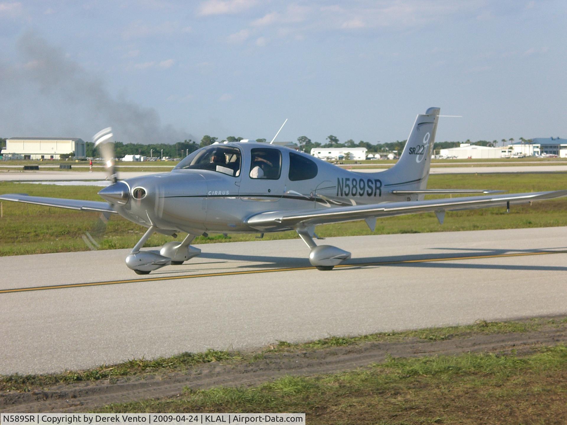 N589SR, 2006 Cirrus SR22 GTS C/N 2273, Sun 'N Fun 2009