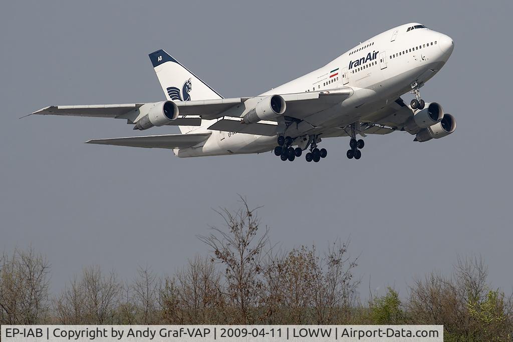 EP-IAB, 1976 Boeing 747SP-86 C/N 20999, Iran Air 747SP