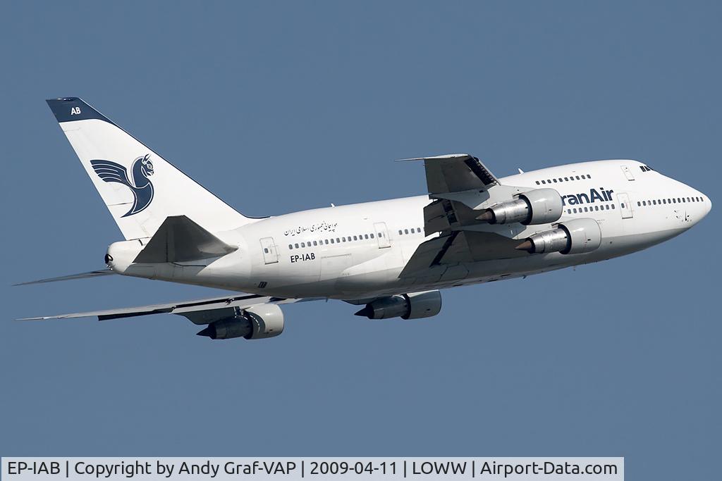 EP-IAB, 1976 Boeing 747SP-86 C/N 20999, Iran Air 747SP