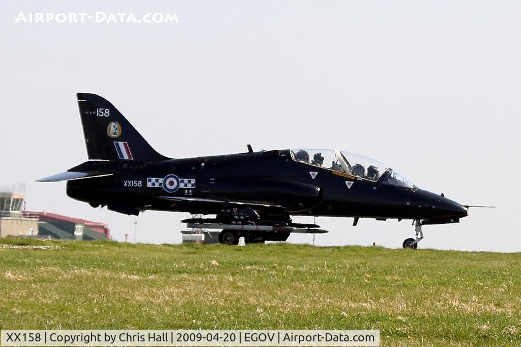 XX158, 1982 Hawker Siddeley Hawk T.1A C/N 004/312004, RAF No 4 FTS/19(R) Sqn