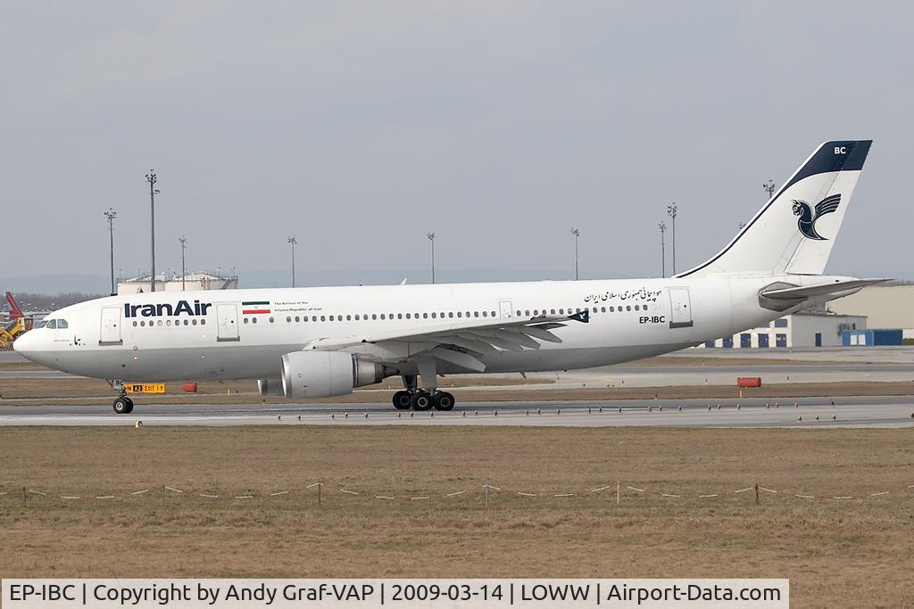 EP-IBC, 1992 Airbus A300B4-605R C/N 632, Iran Air A300-600