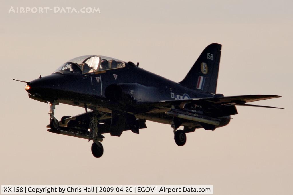 XX158, 1982 Hawker Siddeley Hawk T.1A C/N 004/312004, RAF No 4 FTS/19(R) Sqn