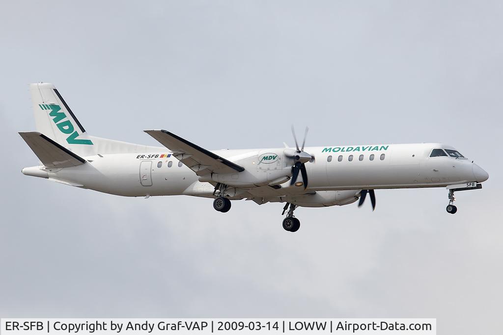 ER-SFB, 1995 Saab 2000 C/N 2000-022, Carpatair S2000