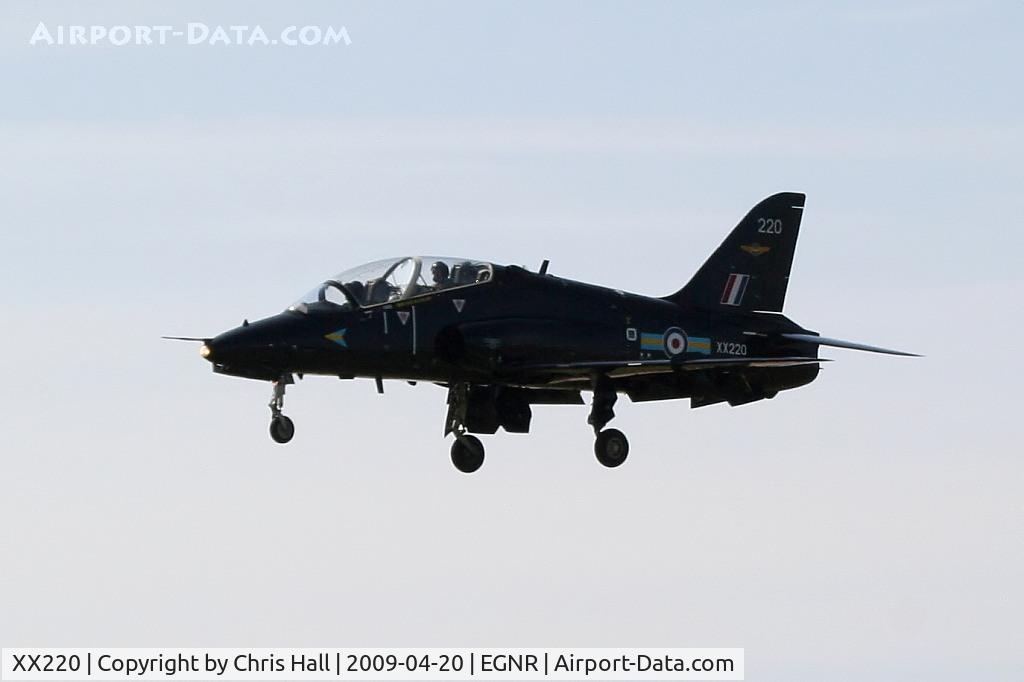 XX220, 1978 Hawker Siddeley Hawk T.1A C/N 056/312056, RAF 208 Sqdn