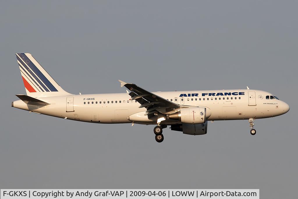 F-GKXS, 2009 Airbus A320-214 C/N 3825, Air France A320