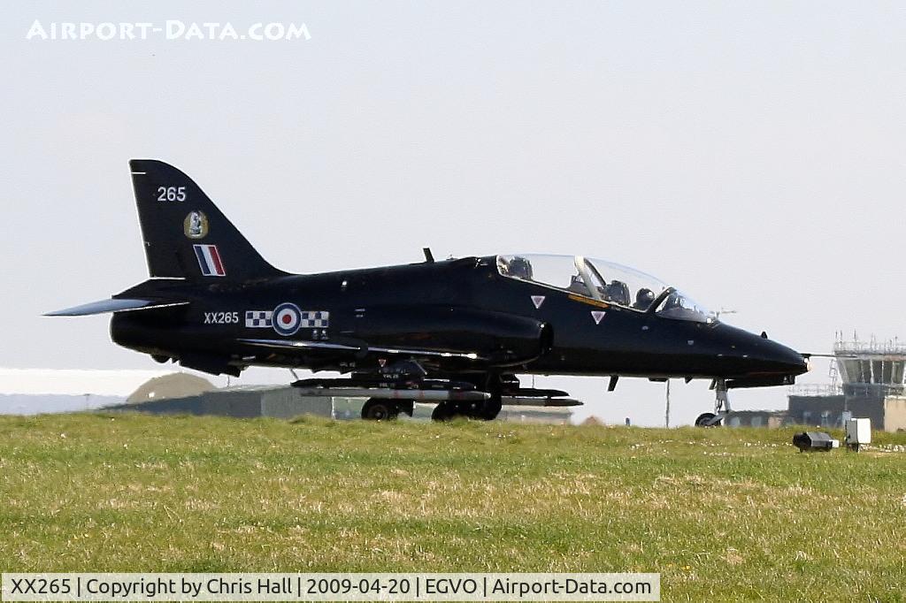 XX265, 1979 Hawker Siddeley Hawk T.1A C/N 101/312101, RAF 100 Sqdn