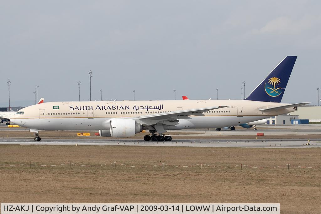 HZ-AKJ, 1998 Boeing 777-268/ER C/N 28353, Saudi Arabian 777-200