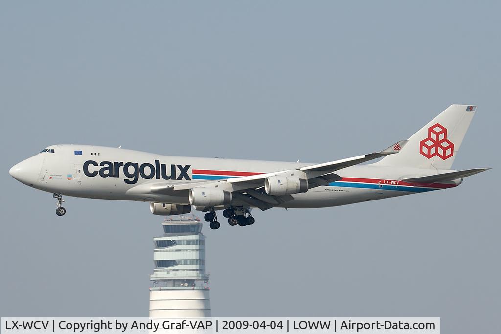 LX-WCV, 2007 Boeing 747-4R7F C/N 35804, Cargolux 747-400