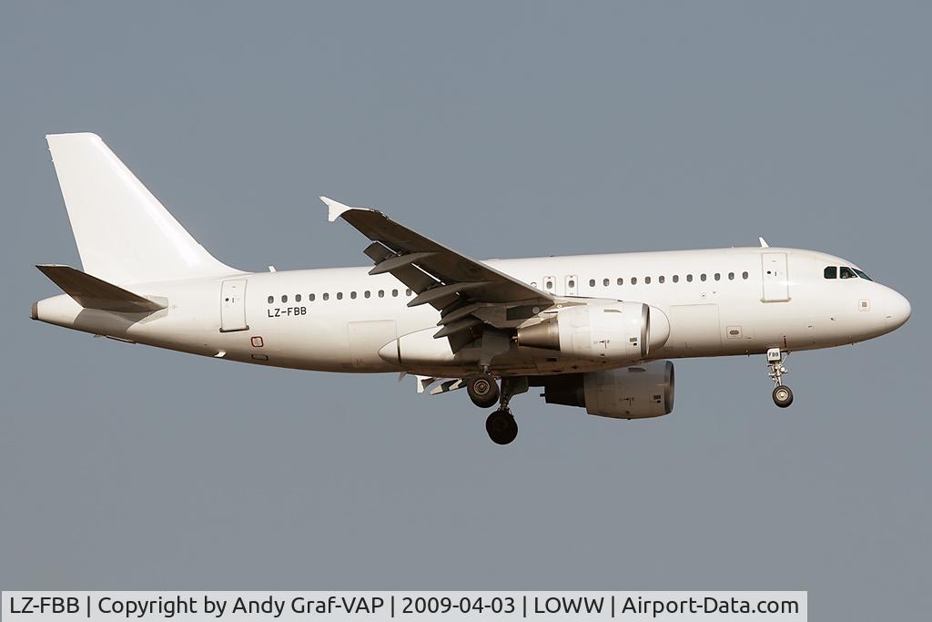 LZ-FBB, 2007 Airbus A319-112 C/N 3309, Bulgaria Air A319