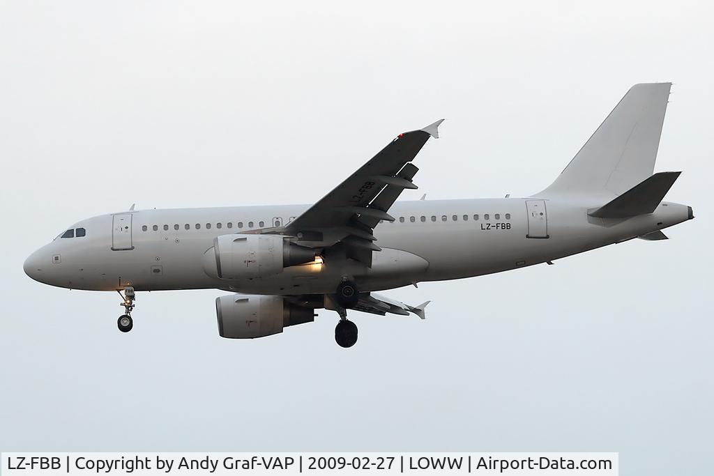 LZ-FBB, 2007 Airbus A319-112 C/N 3309, Bulgaria Air A319