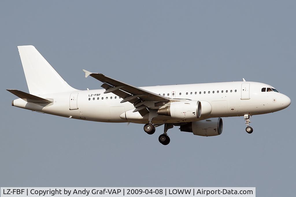 LZ-FBF, 2007 Airbus A319-111 C/N 3028, Bulgaria Air A319