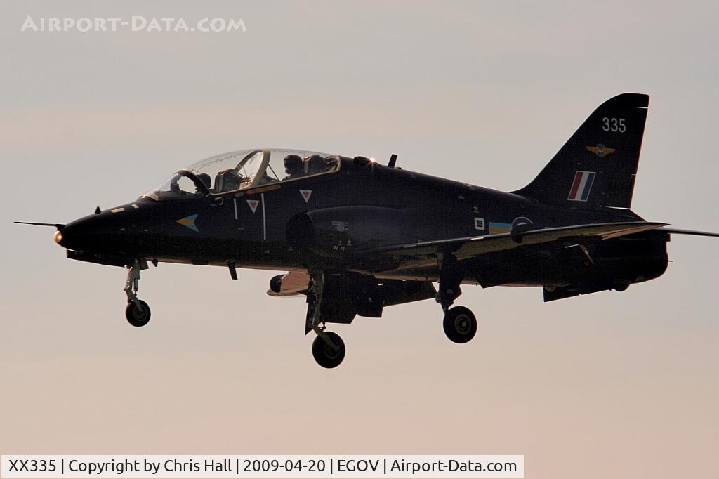 XX335, 1980 Hawker Siddeley Hawk T.1A C/N 183/312159, RAF 100 Sqdn