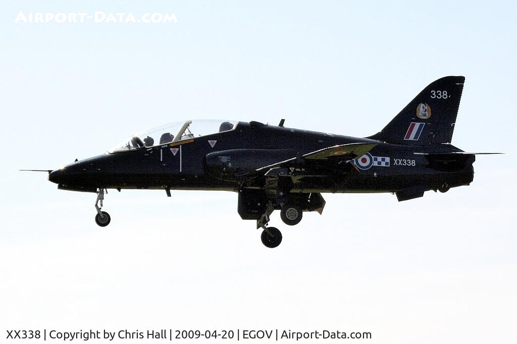 XX338, 1981 Hawker Siddeley Hawk T.1A C/N 187/312162, RAF No 4 FTS/19(R) Sqn