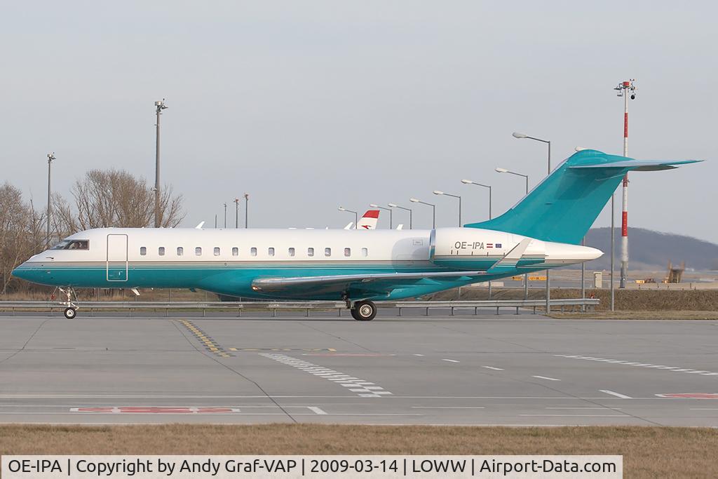 OE-IPA, 2008 Bombardier BD-700-1A10 Global Express XRS C/N 9286, BD-700