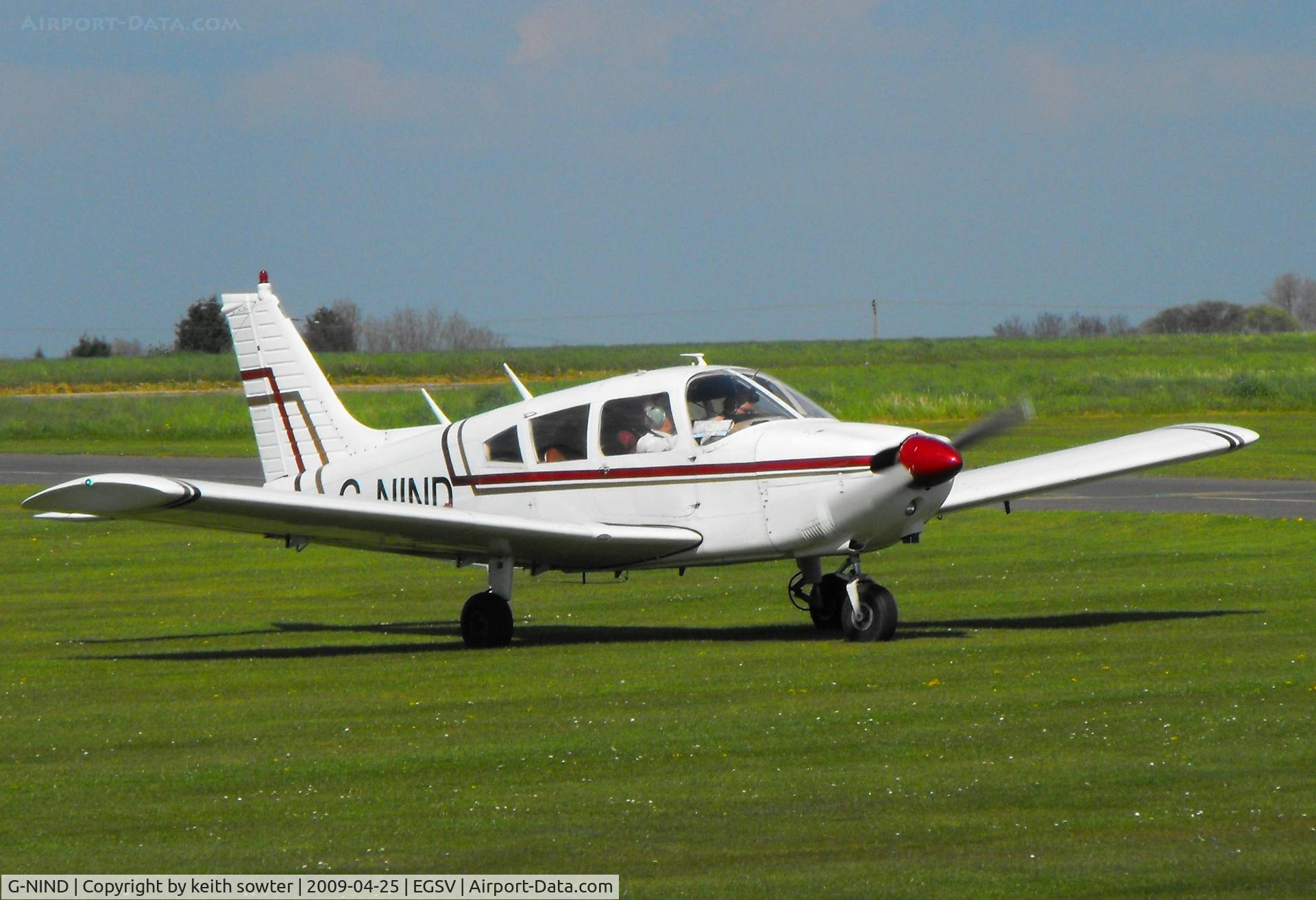 G-NIND, 1973 Piper PA-28-180 Cherokee Challenger C/N 28-7305420, Training aircraft