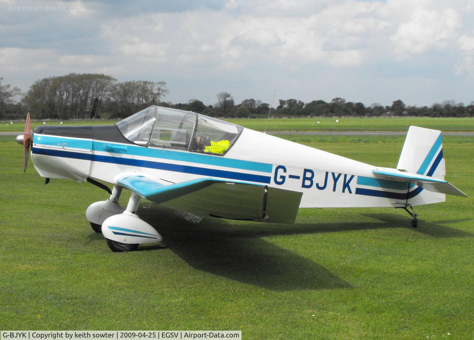 G-BJYK, 1960 Jodel (Wassmer) D-120A Paris-Nice C/N 185, Visiting AIrcraft