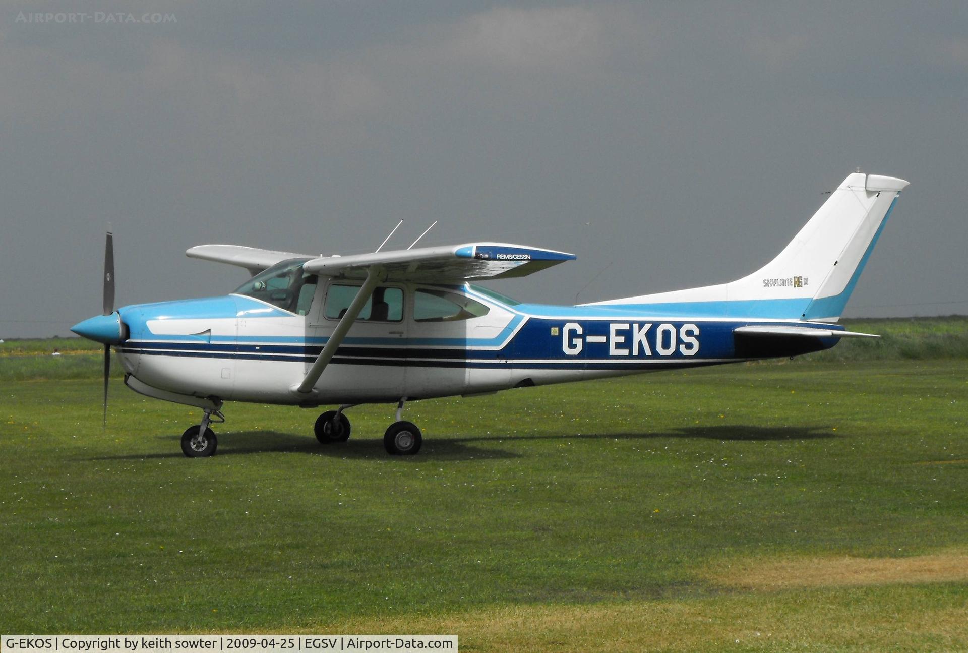 G-EKOS, 1978 Reims FR182 Skylane RG C/N 0017, Visiting AIrcraft