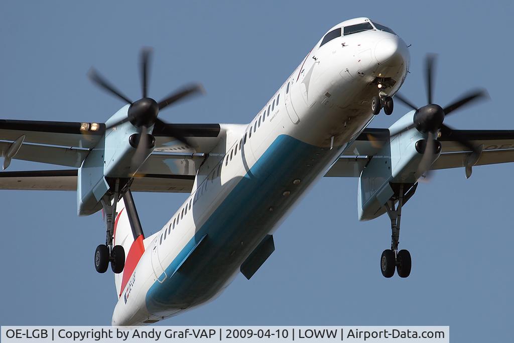 OE-LGB, 1999 De Havilland Canada DHC-8-402Q Dash 8 C/N 4015, Austrian Arrows Dash 8-400