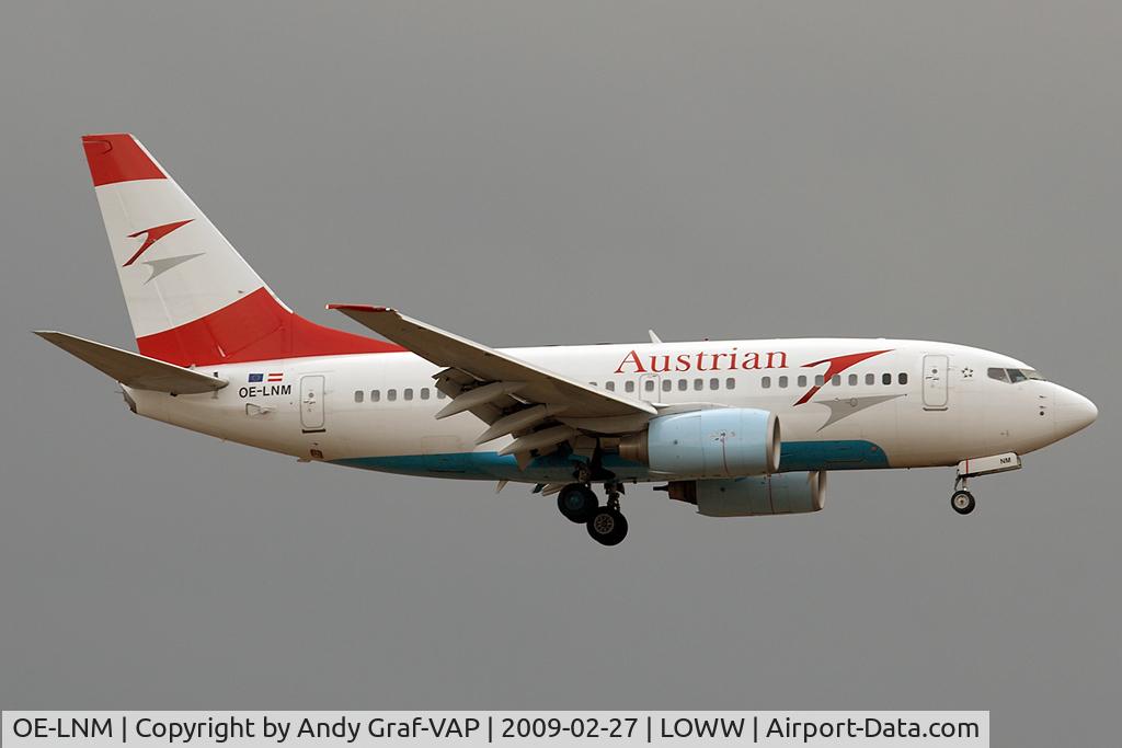 OE-LNM, 2000 Boeing 737-6Z9 C/N 30138, Austrian Airlines 737-600