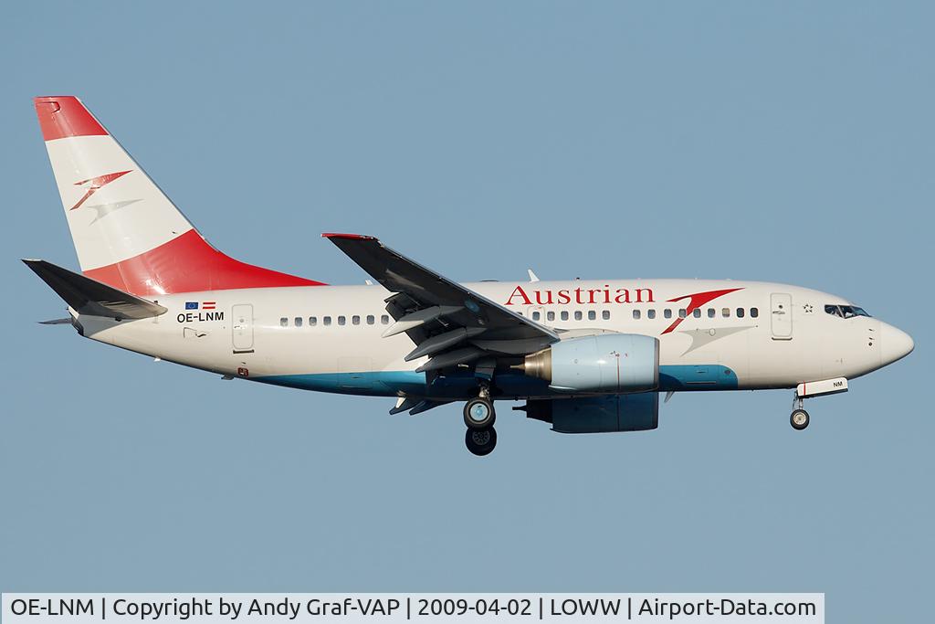 OE-LNM, 2000 Boeing 737-6Z9 C/N 30138, Austrian Airlines 737-600