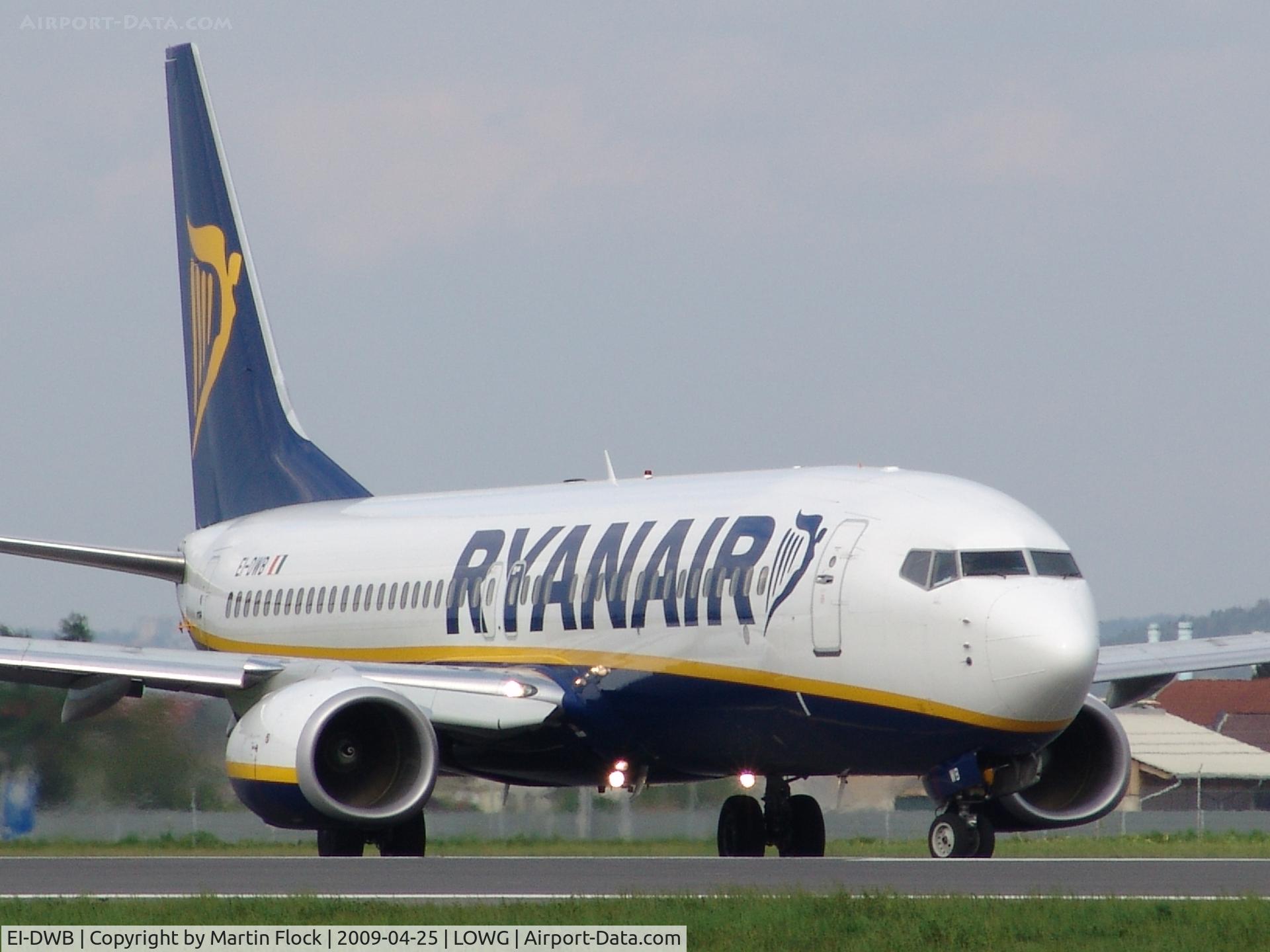 EI-DWB, 2007 Boeing 737-8AS C/N 36075, .