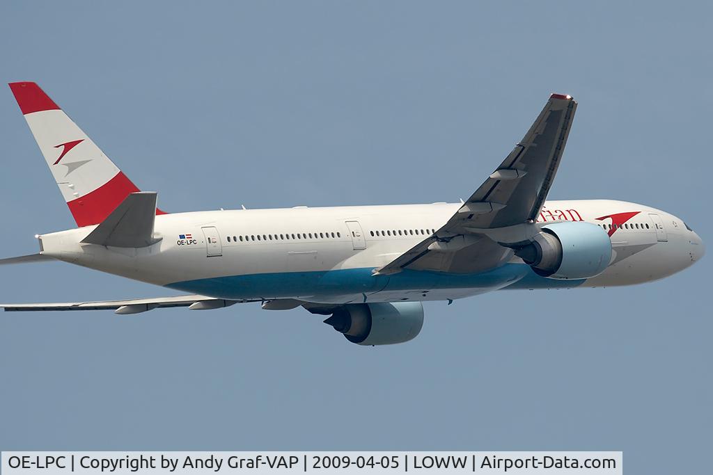 OE-LPC, 2002 Boeing 777-2Z9/ER C/N 29313, Austrian Airlines 777-200