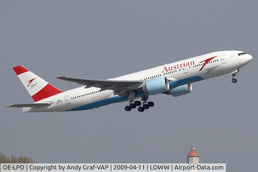 OE-LPD, 2006 Boeing 777-2Z9/ER C/N 35960, Austrian Airlines 777-200
