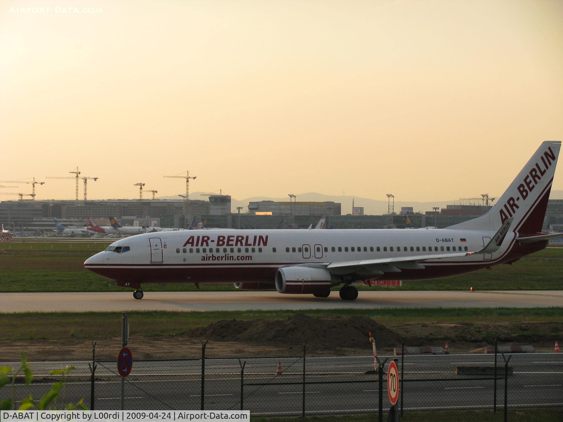 D-ABAT, 1999 Boeing 737-86J C/N 29120, D-ABAT