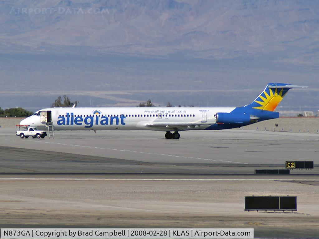 N873GA, 1988 McDonnell Douglas MD-83 (DC-9-83) C/N 49658, Allegiant Air / 1988 McDonnell Douglas MD-83