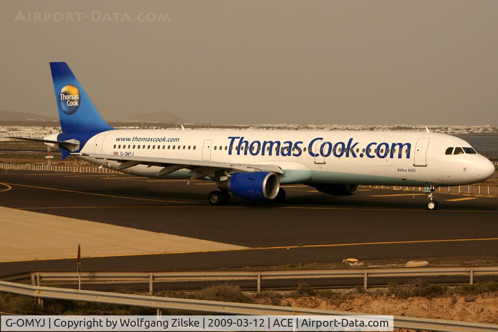 G-OMYJ, 1997 Airbus A321-211 C/N 677, visitor