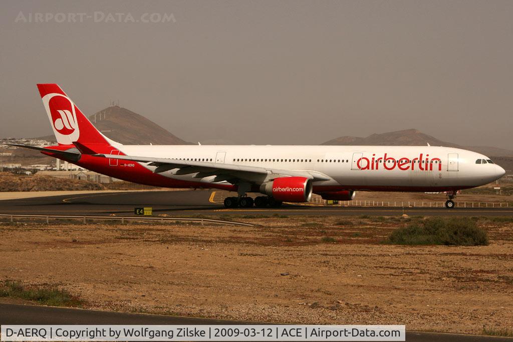 D-AERQ, 1996 Airbus A330-322 C/N 127, visitor