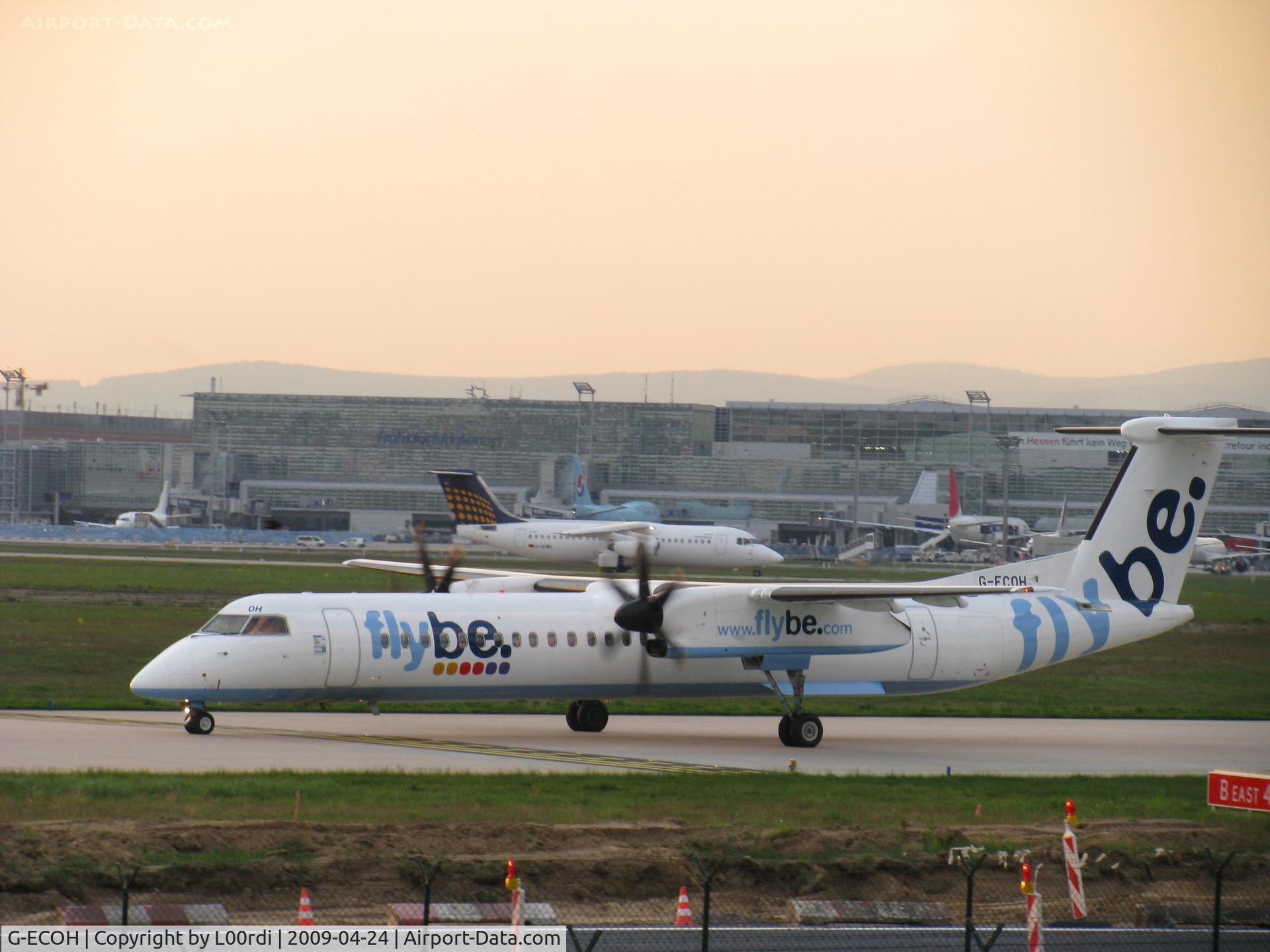 G-ECOH, 2008 De Havilland Canada DHC-8-402Q Dash 8 C/N 4221, G-ECOH