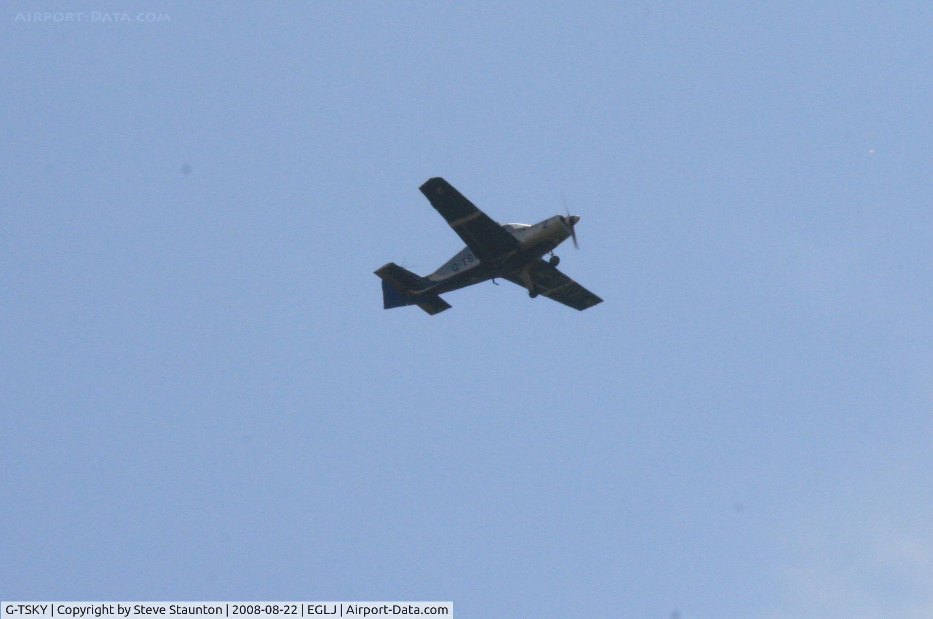 G-TSKY, 1968 Beagle B-121 Pup Series 2 (Pup 150) C/N B121-010, Taken whilst over flying Chalgrove Airfield (EGLJ)