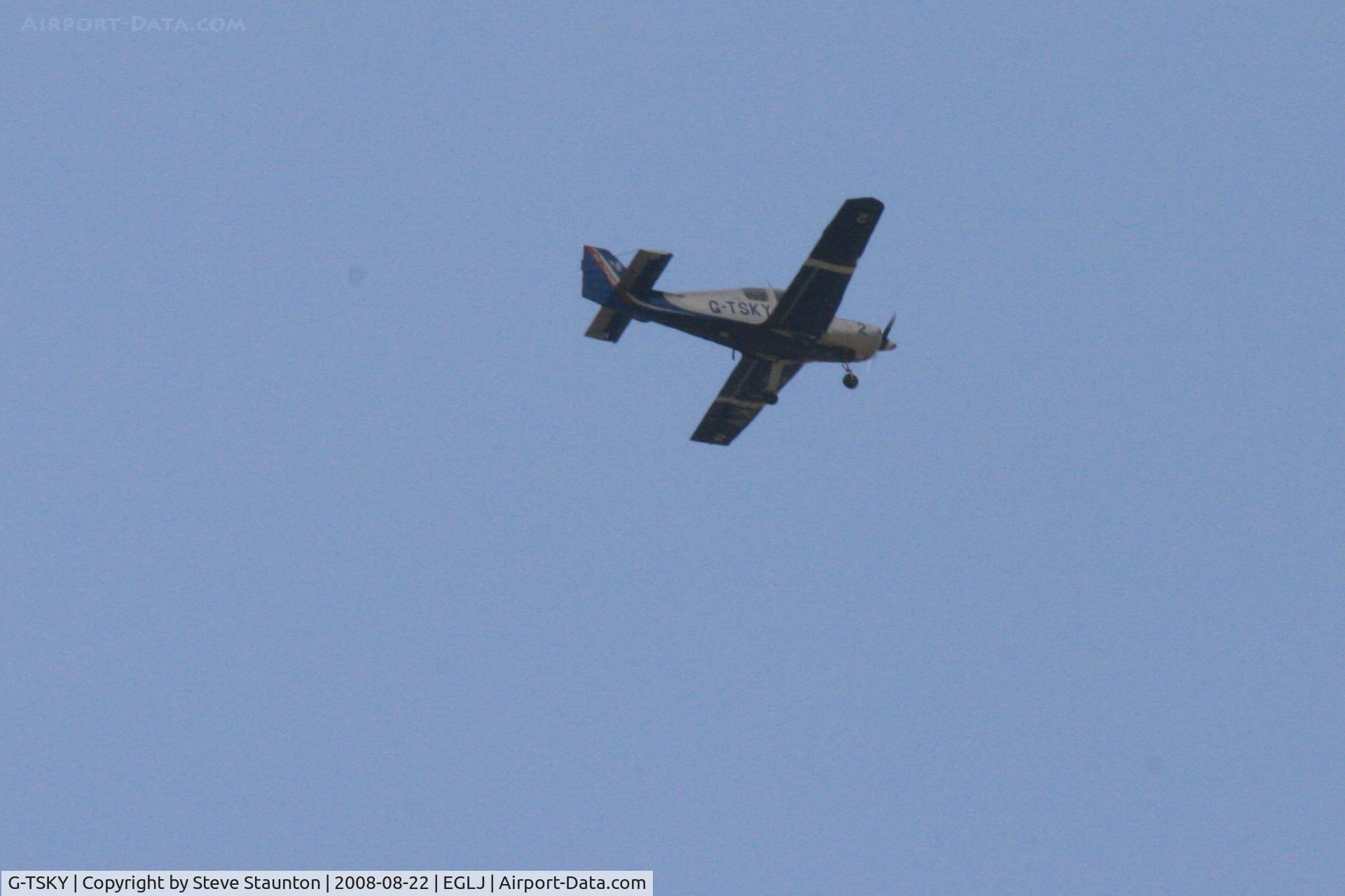 G-TSKY, 1968 Beagle B-121 Pup Series 2 (Pup 150) C/N B121-010, Taken whilst over flying Chalgrove Airfield (EGLJ)