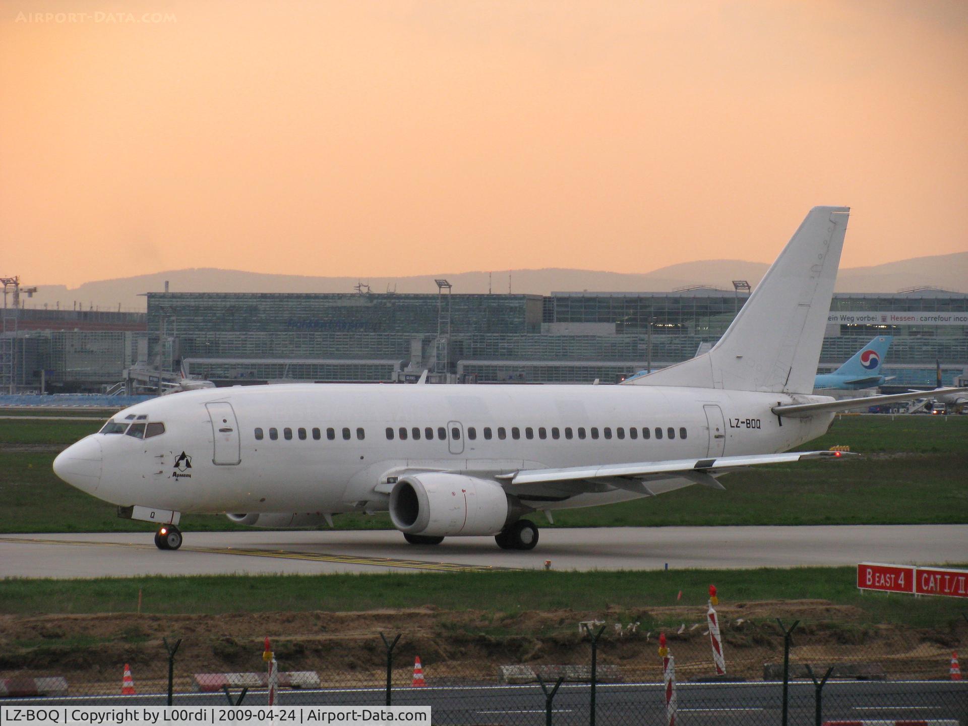 LZ-BOQ, 1992 Boeing 737-522 C/N 26687, LZ-BOQ