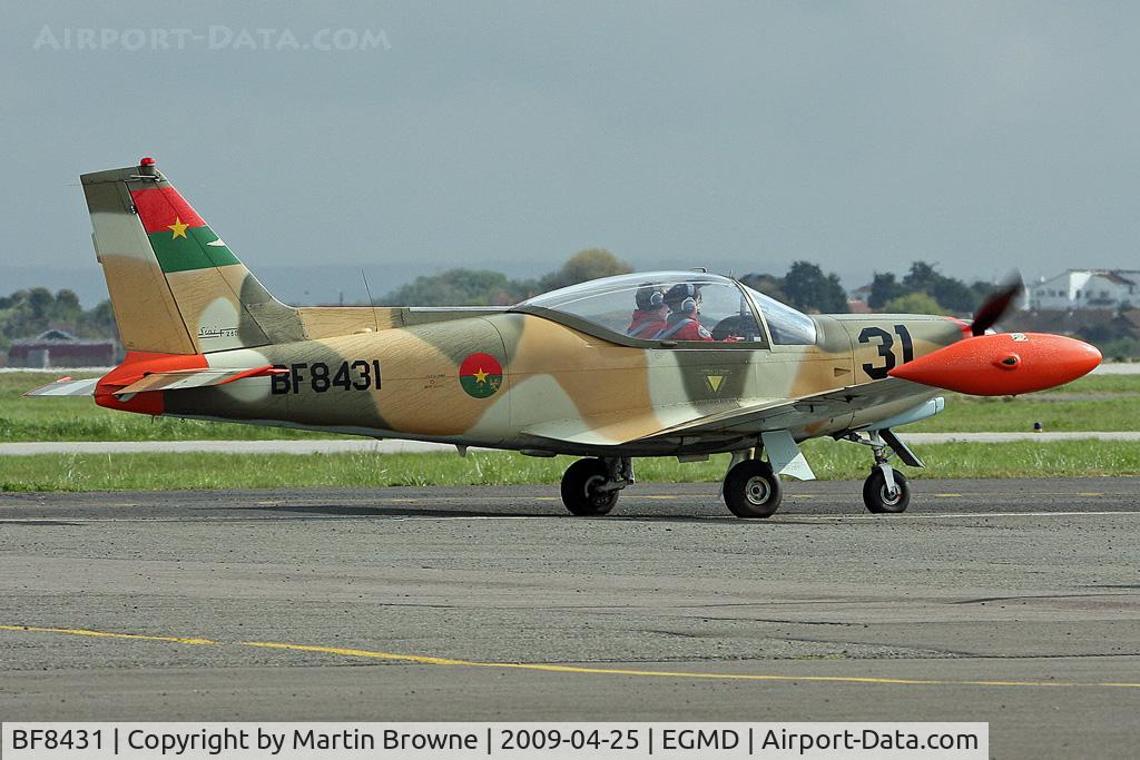 BF8431, 1968 SIAI-Marchetti SF-260W Warrior C/N 116, In the livery of Burkina Faso.