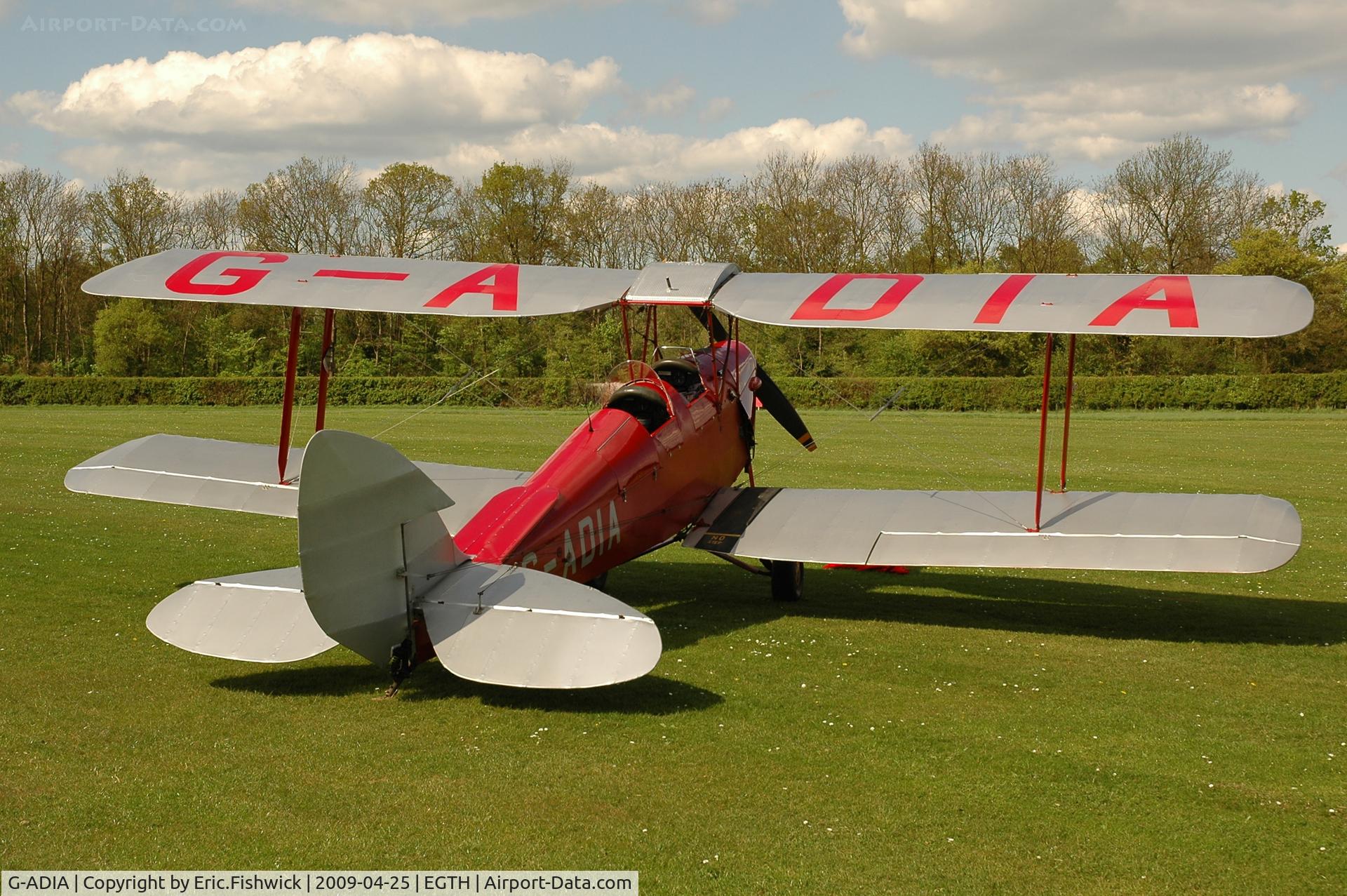 G-ADIA, 1935 De Havilland DH-82A Tiger Moth II C/N 3368, 2. G-ADIA at Shuttleworth (Old Warden) Aerodrome.
