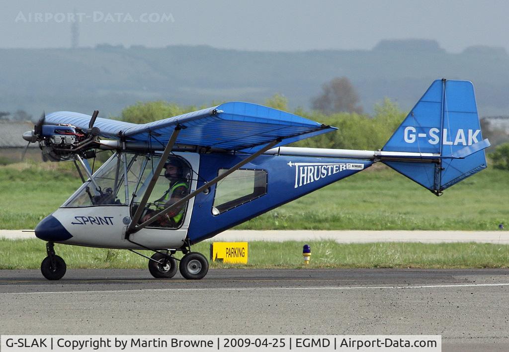 G-SLAK, 2002 Thruster T600N 450 C/N 0122-T600N-075, Thruster T600N Microlight