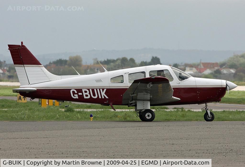 G-BUIK, 1979 Piper PA-28-161 Cherokee Warrior II C/N 28-7916469, PIPER PA28