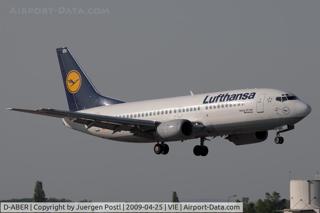 D-ABER, 1992 Boeing 737-330 C/N 26431, Boeing 737-330